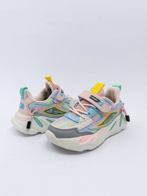Кросівки для дівчинки Fashion 3021437 сіро-рожеві 31-39 фото