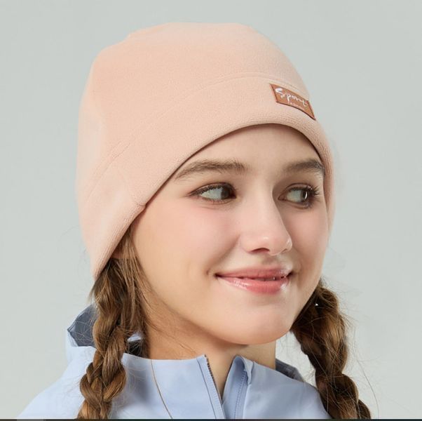 Шапка зимова флісова Fashion темно-сіра Polar Fleece 55-58 фото