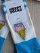 Шкарпетки жіночі Happy Socks блакитні Морозиво демісезонні фото 2