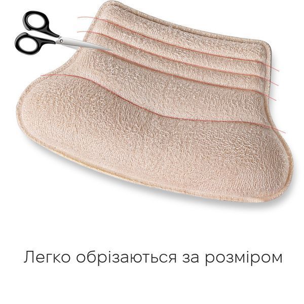 Дитячий п'яткоутримувач для взуття Viks Textile+Foam Extra текстильний чорний фото