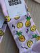 Шкарпетки жіночі Happy Socks рожеві Ананаси демісезонні фото 2