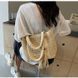 Жіноча солом'яна сумка Viks 9197 бежева 23х8х33 фото 3