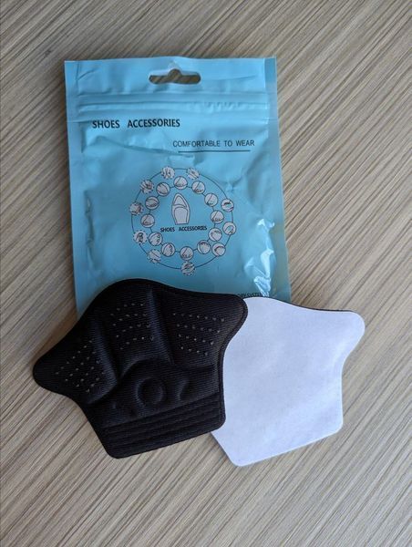 П'яткоутримувач HeelPatch 10 мм під вирізку чорний з силіконовими пухирцями фото