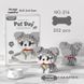 Конструктор з мікроблоків Pet day K216 Шнауцер 202 блоки фото 1