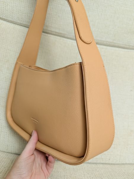 Жіноча сумка Lusha 869971 абрикосова 16х7х28 фото