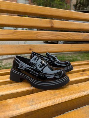 Туфлі для дівчинки Jong Golf C11675-30 чорні лаковані 30-37 фото