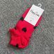 Шкарпетки короткі жіночі Happy Socks червоні Heart демісезонні фото 3