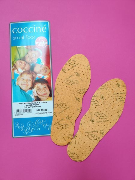 Устілки для дитячого взуття Coccine Mala Stopa Aloe Vera 665/11/19-35/99 фото