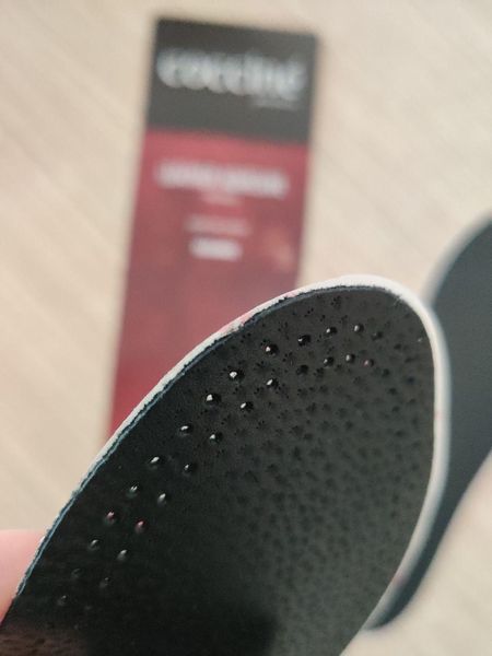 Чорні шкіряні устілки Coccine Leather Adhesive 665/51/02 фото