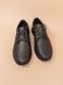 Чоловічі кросівки з перфорацією Clubshoes STNn чорні натуральна шкіра фото 2