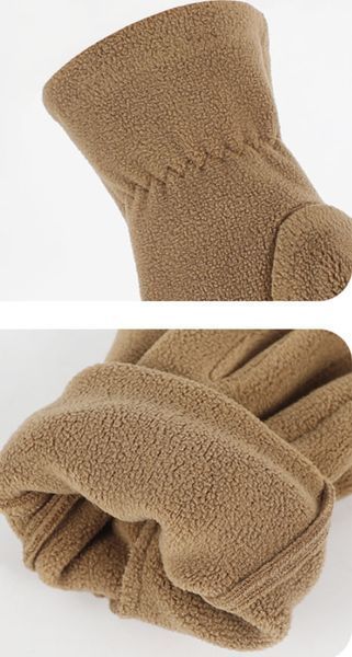 Рукавички зимові Fashion темно-сірі Polar Fleece фото