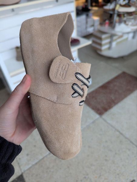 Жіночі туфлі Fashion 2501 сірі натуральна замша фото