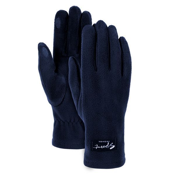 Рукавички зимові Fashion темно-сірі Polar Fleece фото
