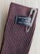 Шкарпетки жіночі D.L Sock коричневі Булавка+Стрази демісезонні фото 4