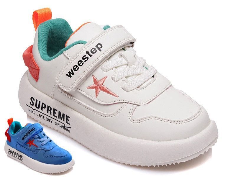 Кросівки для хлопчика Weestep 3060713 білі демісезонні фото