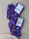 Шкарпетки жіночі Happy Socks фіолетові Ведмежата демісезонні фото 3