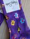 Шкарпетки жіночі Happy Socks фіолетові Ведмежата демісезонні фото 2