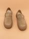 Жіночі туфлі мокасини Leathershoes 5532 бежеві натуральна замша фото 2