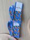 Шкарпетки жіночі Happy Socks сині Морква демісезонні фото 3