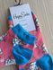 Шкарпетки короткі жіночі Happy Socks рожеві Вусатий кіт демісезонні фото 3